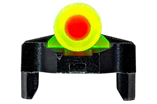 HIVIZ M-Series Magnetic Shotgun Sight – Front Sight for Most Ribbed Shotguns – Includes Interchangeable LitePipes in Green, Red & Two-Tone – Magnetic Snap-On Base – Fits Multiple Rib Widths