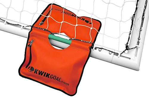 Heavy-Duty Soccer Goal Anchor Bag - Orange Fill-Your-Own Stabilizer