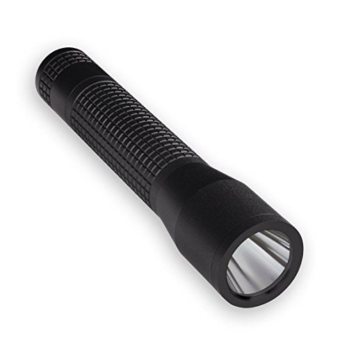 High Lumen Tactical LED Flashlight with Aluminum Body - Black