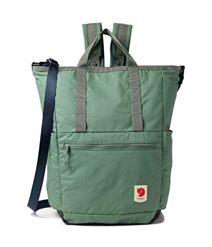 Fjällräven High Coast Totepack - Water-Resistant Convertible Carry, Lightweight Travel Bag - Patina Green, One Size