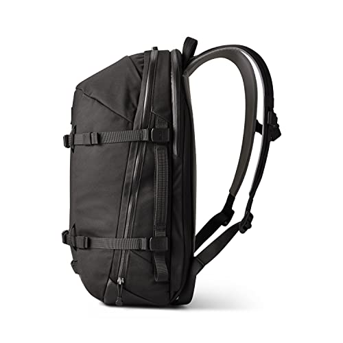 YETI Crossroads Backpack 27L Black Water-Resistant Nylon Travel & Daypack