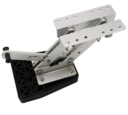 Mojiate 2 Stroke Outboard Motor Support Bracket 7.5-20 HP Aluminum Marine Engine Mount