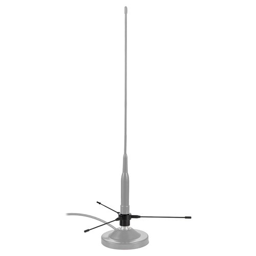Eifagur UHF VHF Dual Band 136-174MHz 400-470MHz Mobile Base Radio Antenna Ground Plane Kit, 2m/70cm PL259 to SO239 Ground Plane Mount, Improve SWR