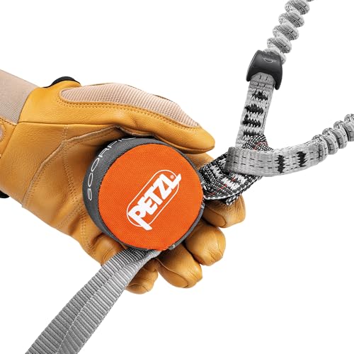 Petzl Scorpio Vertigo Via Ferrata Lanyard with Carabiners – Lightweight & Compact Climbing Safety Gear