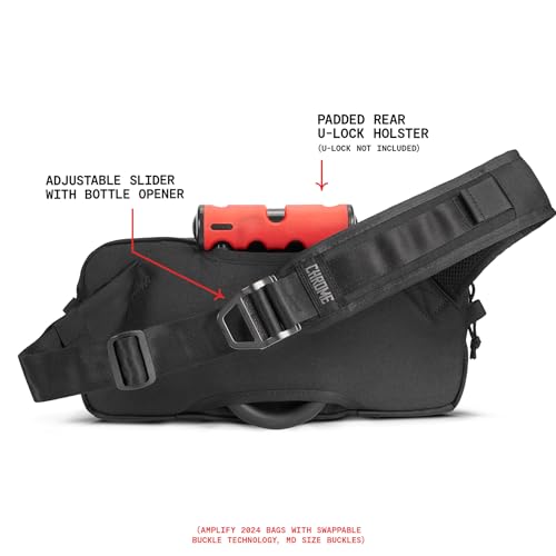 Mini Kadet Sling Bag Black Xrf - Water-Resistant Crossbody Messenger