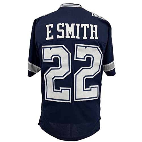 Emmitt Smith Dallas Cowboys Navy Blue Unisex Jersey S-5XL Custom Sewn