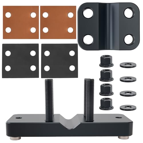 Black Heavy Duty Barrel Vise Clamp for Gun Maintenance & Surface Protection