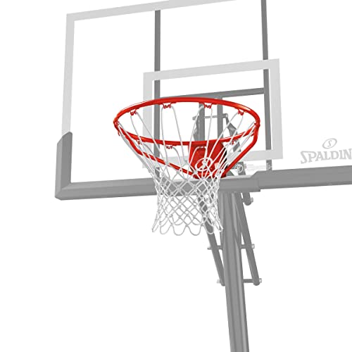 Breakaway 18-Inch Steel Basketball Rim with Net - Pro Slam Red, Indoor & Outdoor