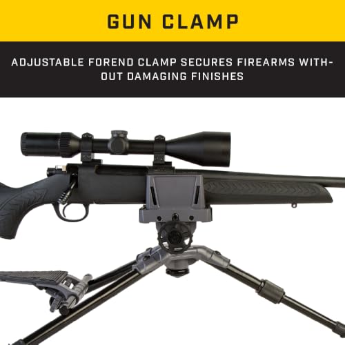 Caldwell Precision Shooting Rest with Adjustable Ambidextrous Swivel & Detachable Magazine Support - 1 Pack