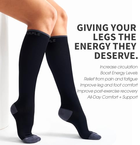 Compression Socks for Men & Women - Support Athletic & Running Circulation