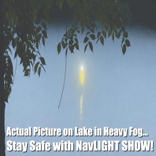 4ft Marine Boat Navigation LED Lights with Show Modes - Coast Guard Approved