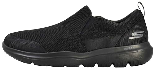 Skechers Men's Go Walk Evolution Ultra Impeccable Walking Shoes - 12 Wide Black