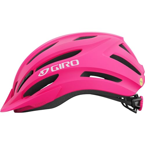 Giro Register MIPS II Cycling Helmet - Matte Bright Red/White, Universal Fit with Removable Visor