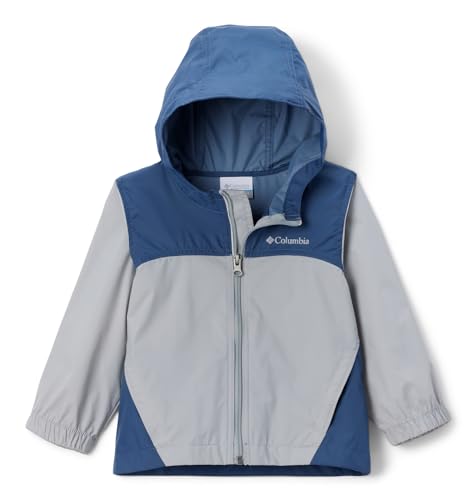 Columbia Youth Glennaker Rain Jacket - Large, Grey/Dark Mountain
