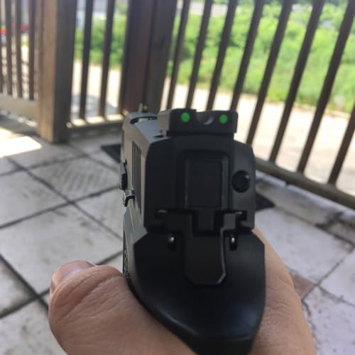 Night Sight Set for Smith & Wesson M&P Pistols - Tritium Glow-In-The-Dark