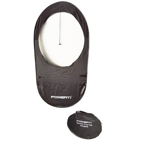 Foldable Practice Pop Up Tennis Targets with Straps for Training Black Colour Pack of One