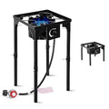 Outdoor Camping Stove 130,000 BTU Single Burner - Adjustable & Portable - Variation 1 Burner New