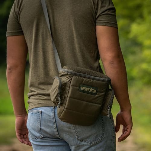 Ozonics SG-BAG2 Green Carry Bag for HR230/HR300/HR500 Ozone Generators, Lightweight Travel Case with Pouches