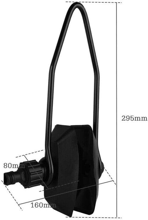 ISURE MARINE Outboard Motor Water Flusher - Universal Rectangular Boat Ear Muff Engine Flusher