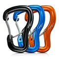 Rainbow Aluminum Keychain Carabiner Clips 2 Pack for Backpack Dog Leash