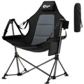 Portal Hammock Camping Chair Black 1 Pack Adjustable Recline Outdoor Seat