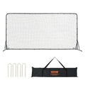 12x6FT Soccer Rebound Trainer Net - Double-Sided Rebounder for Solo Practice