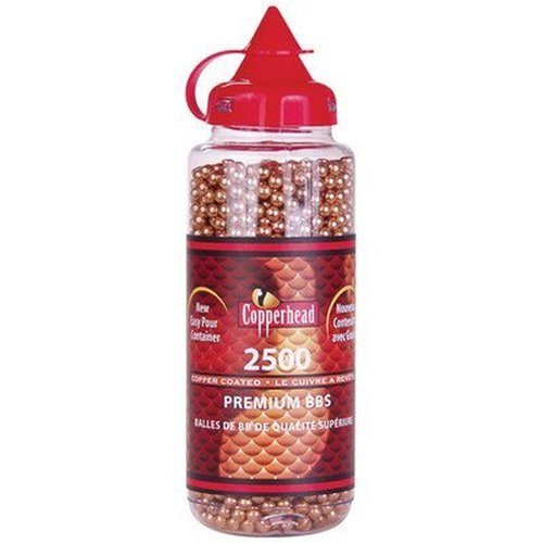 Crosman Copperhead .177 Cal. Steel BB Ammunition (2500-Pack) 3 Pack