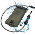 2L Hydration Bladder with Filter for Backpacking & Hiking