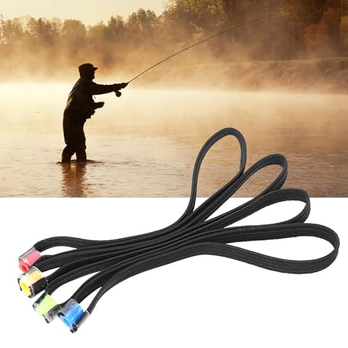 Fly Fishing Tippet Spool Ring Set - Lightweight Elastic Tackle Accessories