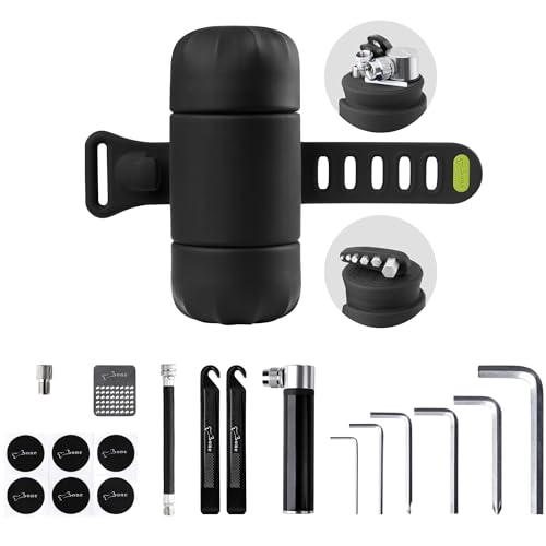 Bone 14-in-1 Bike Repair Kit - Black Portable Cycling Tool Capsule