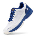 FitVille Wide Pickleball Shoes for Men - Royal Blue, 10.5 Wide Tennis Sneakers for All Courts