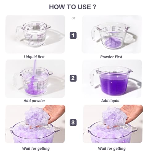 Wenge Urine Absorbent Solidifier with Lavender Scent - 180 Uses, Portable Toilet Gel