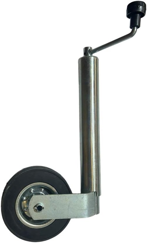 JRS 900lbs Trailer Jack - Adjustable 17.5" Lift Travel for Boats & RVs | Durable Single Wheel Design