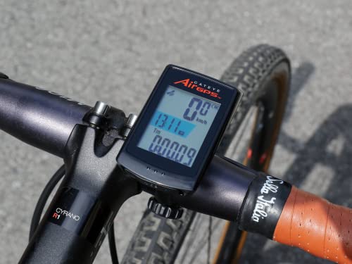 CATEYE AirGPS & CDC-30 Bike Computer GPS Cycling Tracker - Wireless, Rechargeable