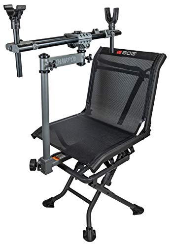 BOG Hunting Rest Chair with Adjustable Height and Swivel for Shooting Stability