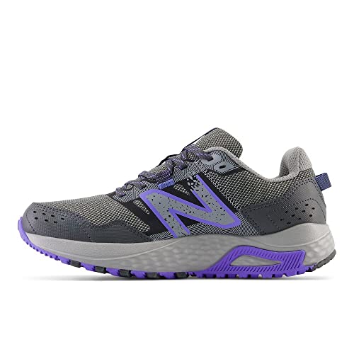 New Balance Women's 410v8 Trail Running Shoes - Shadow Grey & Indigo, Size 10