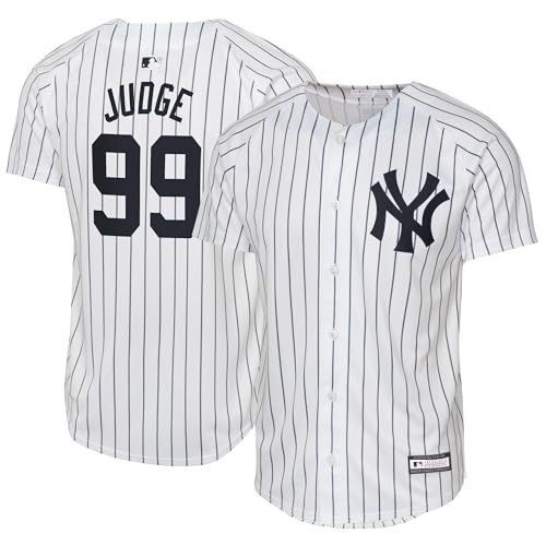 Youth White MLB Jersey Kids Aaron Judge New York Yankees 8-20 Variation 10-12
