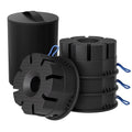 TOWKING 6"H Stackable Trailer Jack Blocks Support Kit, 12,000 lbs, Model 4