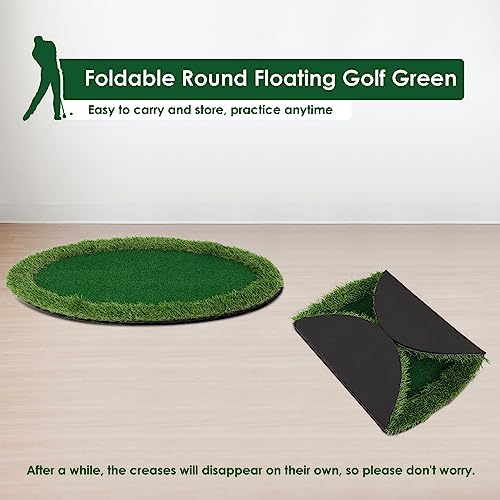 Kokorona Floating Golf Green for Pool & Backyard Practice - Foldable Chipping Mat
