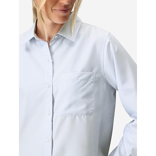 Marmot Women's AirExchange UPF 40 Long Sleeve Shirt - Large Vapor Variant