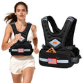 WANOON Adjustable Weighted Vest for Men & Women - 8-30 lb Black
