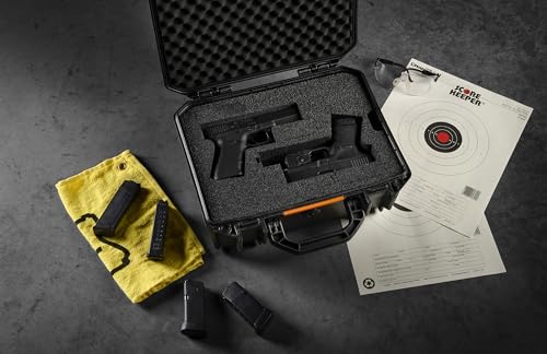 Pistol Foam Case V200 for Black - Rugged Multi-Pistol Storage