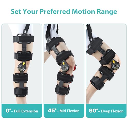 Gambo Hinged Knee Brace for ACL MCL PCL Injuries & Arthritis Support