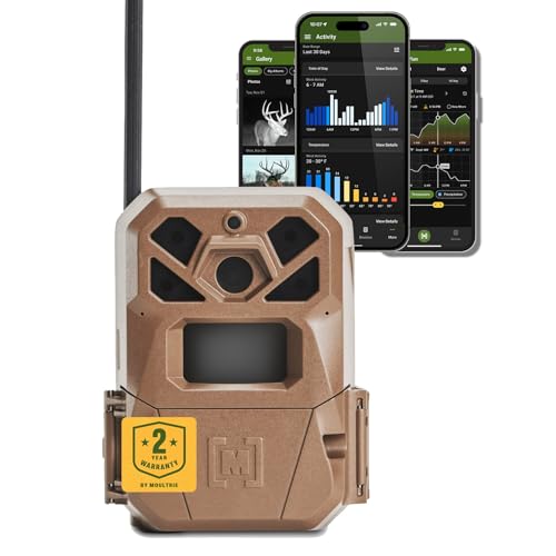 Moultrie Edge 2 Cellular Trail Camera - Single GSM 4G LTE Hunting & Security