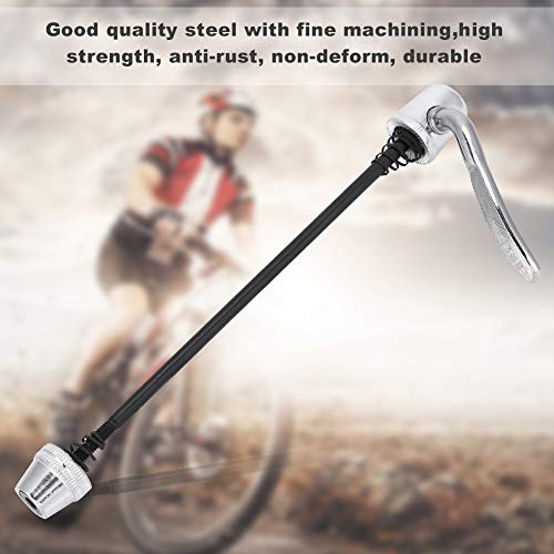 VGEBY1 Bike Trainer Skewer, Silver, Quick Release for Mountain Bike & Indoor Cycling Trainer