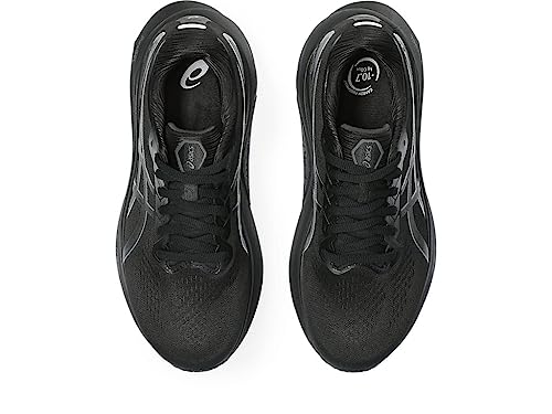 ASICS Women's Gel-Kayano 30 Running Shoes Black/Black Size 5