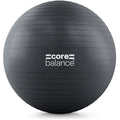 Core Balance Exercise Ball 15-18in Black S Stability Yoga Pilates Gym Chair