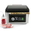 12-Inch Commercial Chamber Vacuum Sealer with Auto Sensing & Deep Chamber