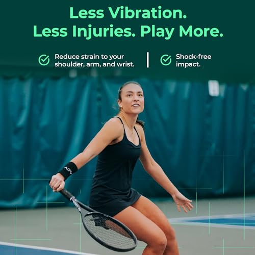 ADV Tennis Dampener with Custom Feel Midnight / Sorb 3 Pack - Racket Shock Absorbers