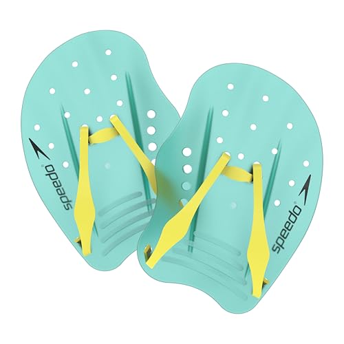 Speedo Nemesis Contour Paddle - Arctic Glass Large Swimming Hand Paddle
